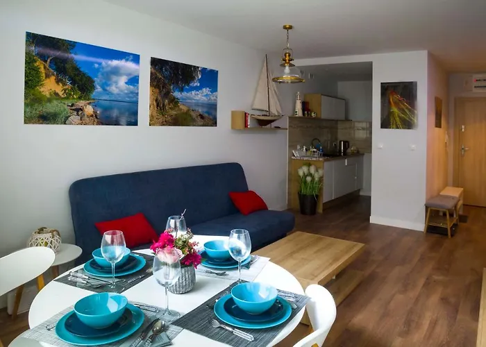 Ahoy Puck Apartament Przy Plazy Z Widokiem Na Morze